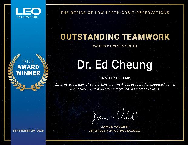 Team Work Award
