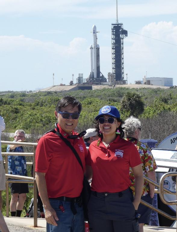At launch pad
